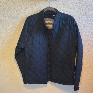 Ben Sherman Navy Quilted Lightweight Jacket